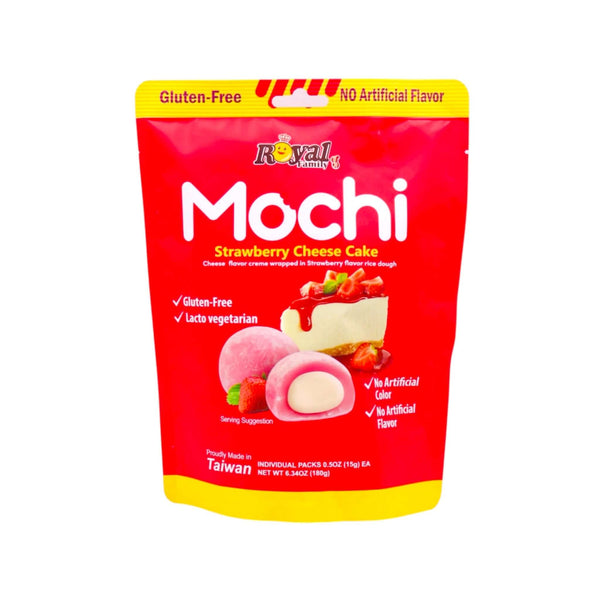 Royal Family Mochi Strawberry Cheese Cake 180g - Tuk Tuk Mart