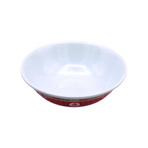 Red Melamine Longevity Pattern Soup Bowl (9 Inch) - Tuk Tuk Mart