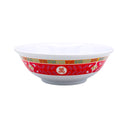 Red Melamine Longevity Pattern Soup Bowl (9 Inch) - Tuk Tuk Mart