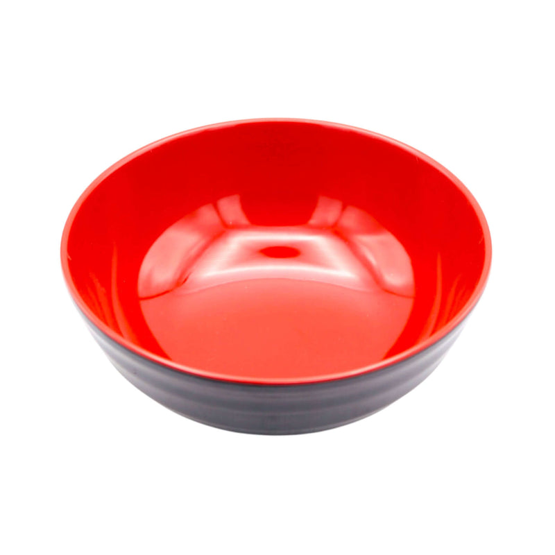 Japanese Red Melamine Plastic Udon Bowl (200*88mm) - Tuk Tuk Mart