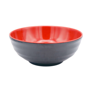 Japanese Red Melamine Plastic Udon Bowl (200*88mm) - Tuk Tuk Mart
