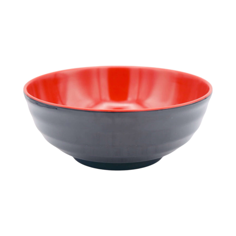 Japanese Red Melamine Plastic Udon Bowl (200*88mm) - Tuk Tuk Mart
