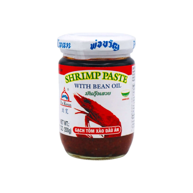 Por Kwan Shrimp Paste with Bean Oil 200g - Tuk Tuk Mart