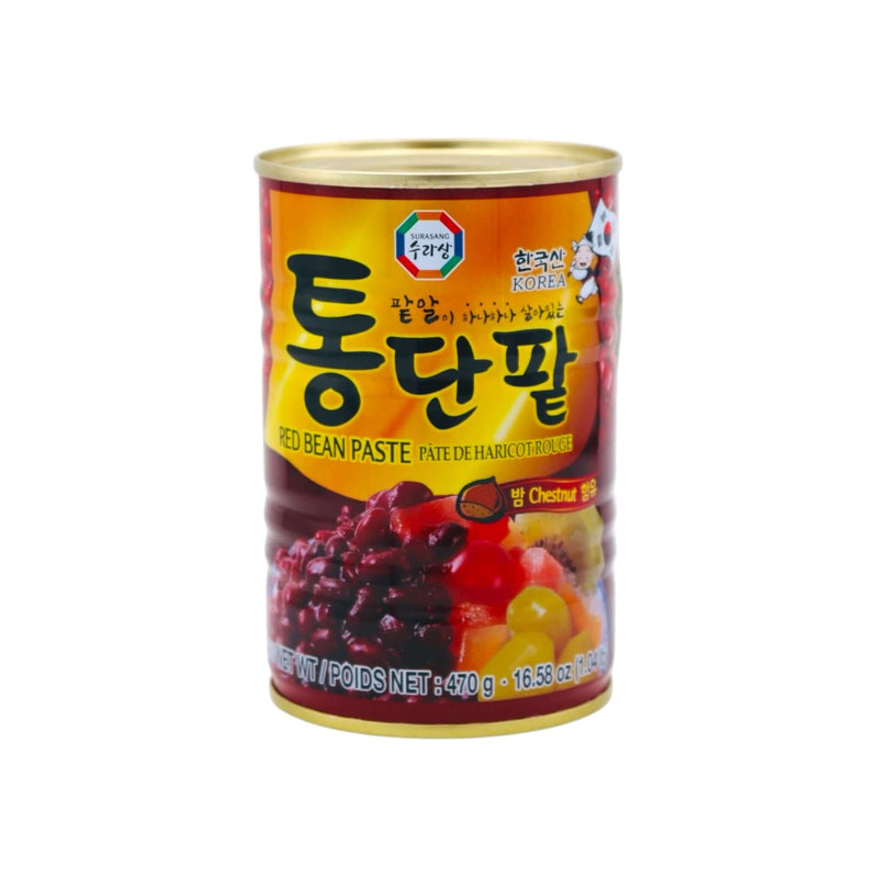 Surasang Canned Boiled Red Bean Paste 470g - Tuk Tuk Mart
