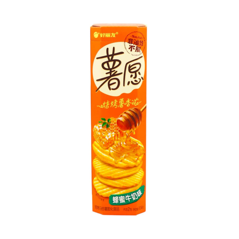 Orion Potato Chips Honey Milk Flavour 104g - Tuk Tuk Mart