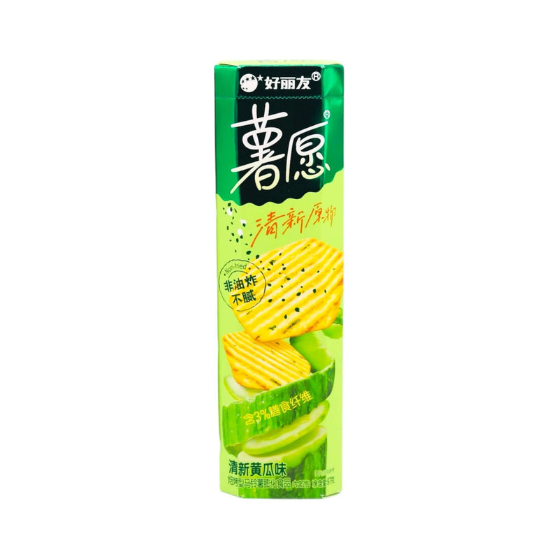 Orion Potato Chips Cucumber Flavour 97g - Tuk Tuk Mart