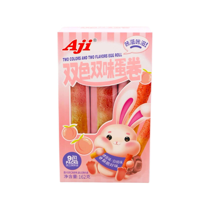 Aji Double Flavour Egg Roll Peach 162g - Tuk Tuk Mart