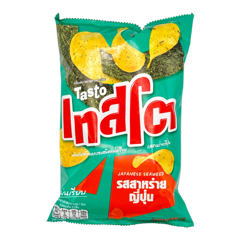 Tasto Potato Chips Japanese Seaweed Flavour 69g