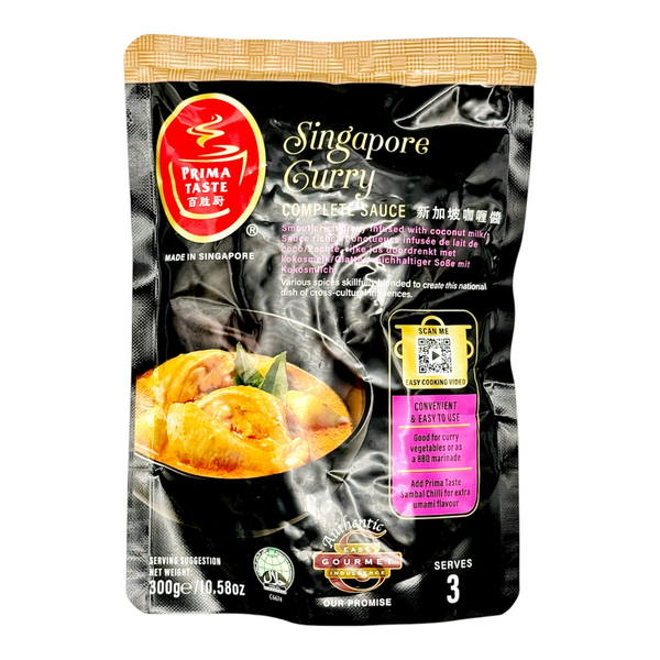 Prima Taste Singapore Curry Complete Sauce (Serves 3) 300g