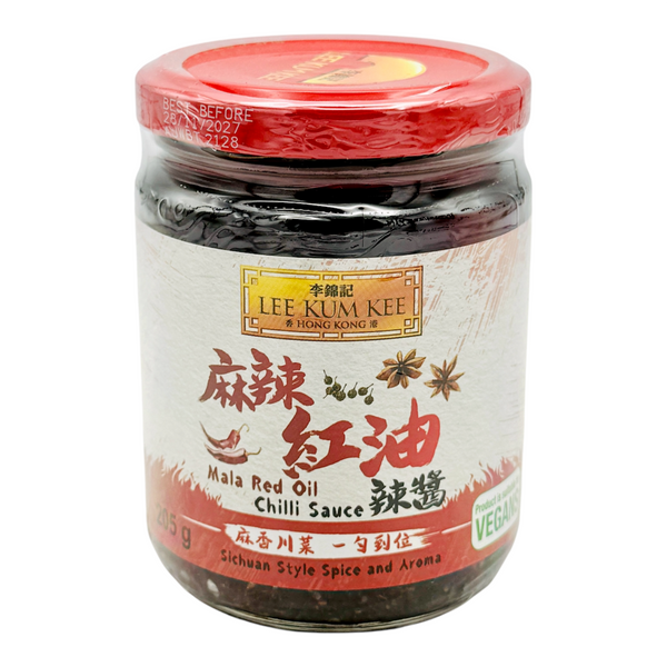 Lee Kum Kee Mala Red Oil Chilli Sauce 李錦記 麻辣紅油辣醬 205g