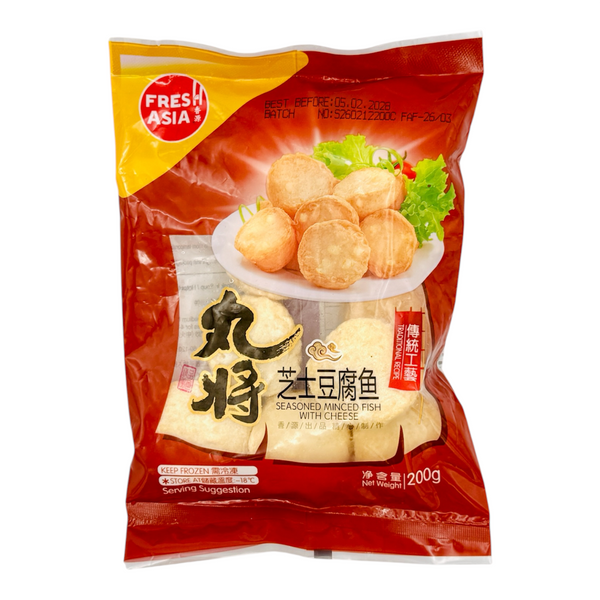 Fresh Asia WJ Cheese Tofu Fish 丸將芝士豆腐魚 200g (Frozen)