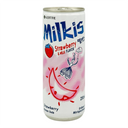 Lotte Milkis Cream Soda Drink Strawberry & Milk Flavour 250ml