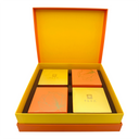 Peninsula Double Egg Yolks White Lotus Seed Paste Moon Cake 半岛豪苑 双黄纯白莲蓉月饼 (160g*4Pcs) 640g
