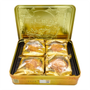 Mei Xin White Lotus Seed Paste Mooncake with 2 Egg Yolks 美心 雙黃白蓮蓉月餅 (185g*4Pcs) 740g