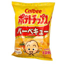 Calbee BBQ Flavoured Potato Chips 卡樂B 燒烤味薯片 105g