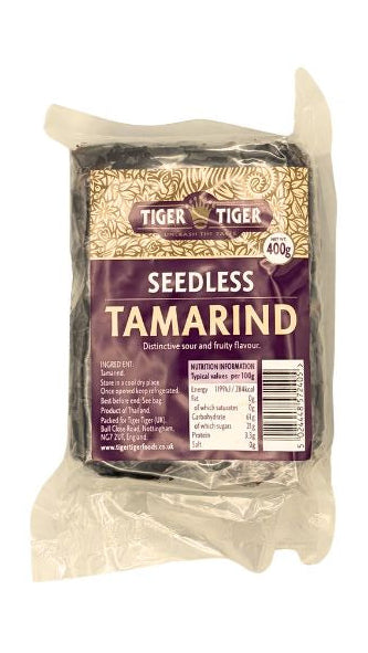 Tiger Tiger Seedless Tamarind 400g