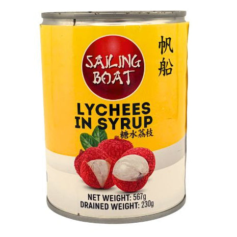 Sailing Boat Lychees in Syrup 帆船 糖水荔枝 567g