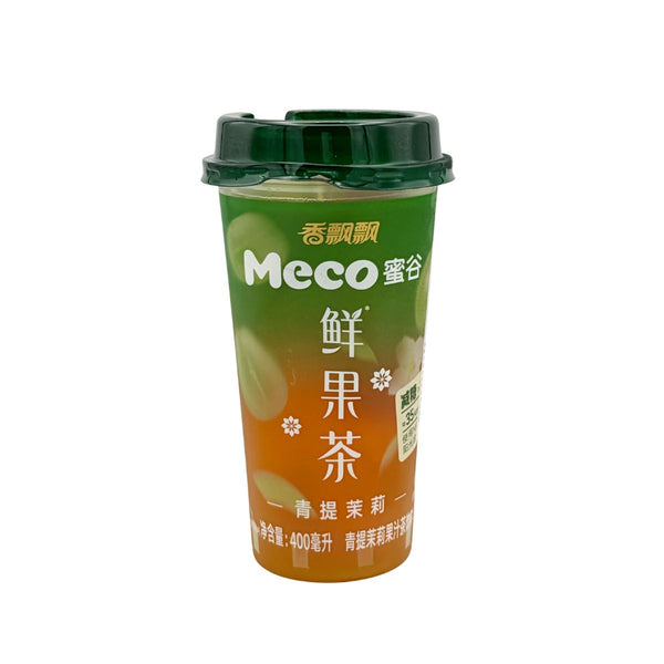 XPP Meco Jasmine Fruit Tea Green Grape 香飄飄蜜谷果汁茶 青提茉莉 400ml