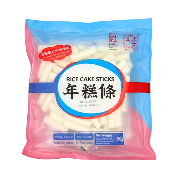 Chang Li Sheng Rice Cake Sticks 張力生 年糕條 500g