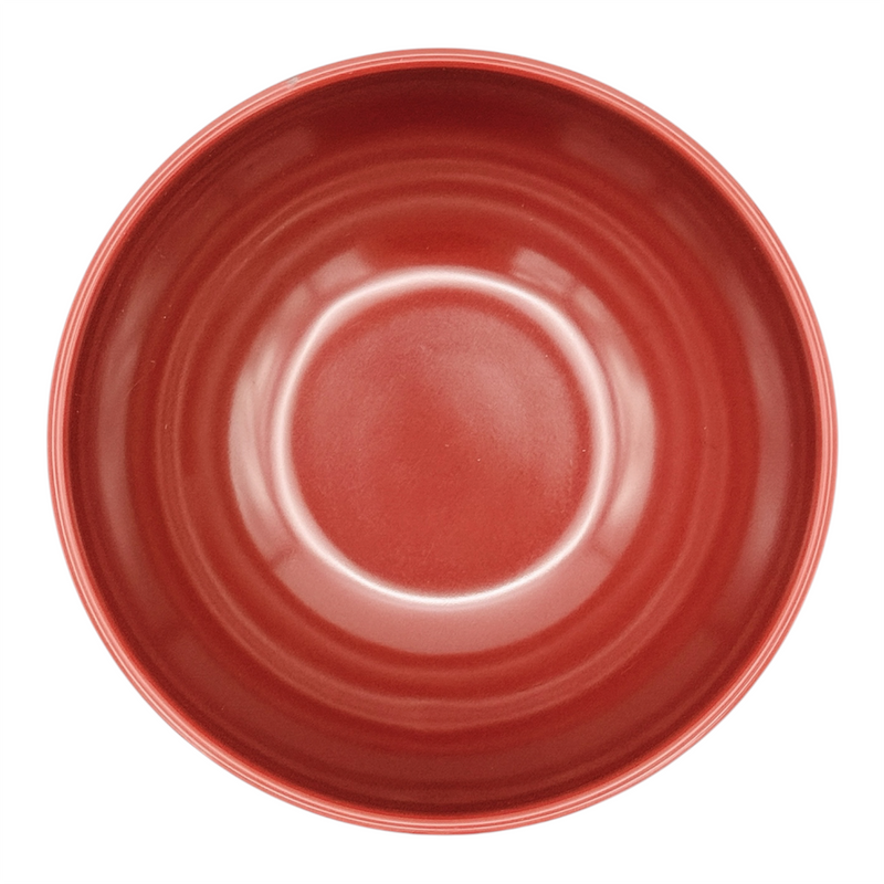 R&B Red Melamine Plastic Rice Bowl (126*59mm)