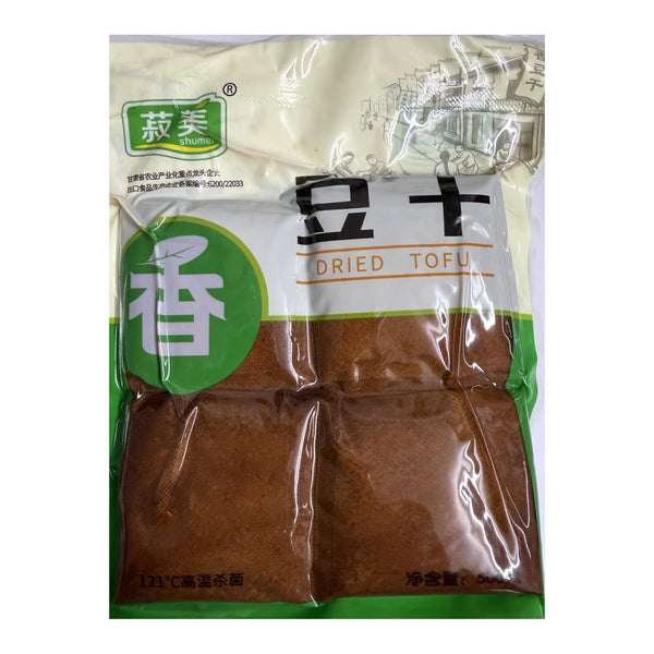 Shumei Dried Tofu 500g vacuum pack, sheets of soy-braised pressed bean curd