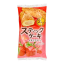 Stick Cake with Strawberry Cream スティックケーキ (ストロベリー) 80g