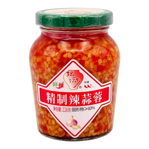 TTX Garlic Sauce (Hot) 壇壇鄉 辣蒜蓉 228g