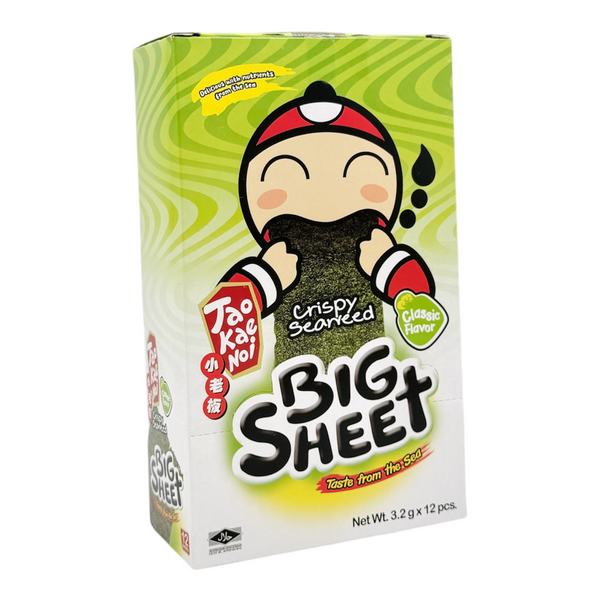 Tao Kae Noi Big Sheet (Classic Flavour) 38.4g (12x3.2g)