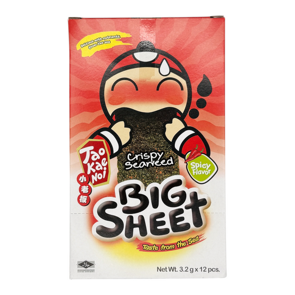 Tao Kae Noi Big Sheet (Spicy Flavour) 38.4g (12x3.2g)