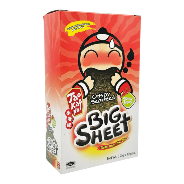 Tao Kae Noi Big Sheet (Spicy Flavour) 38.4g (12x3.2g)
