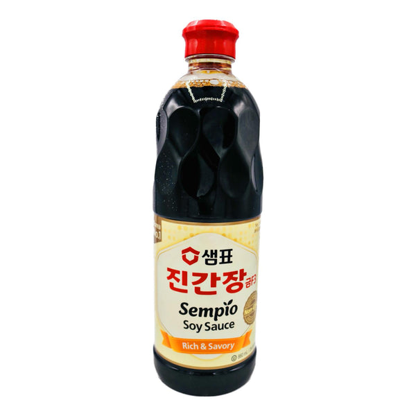 Sempio Soy Sauce Jin Gold F3 Rich and Savory 860ml - Tuk Tuk Mart