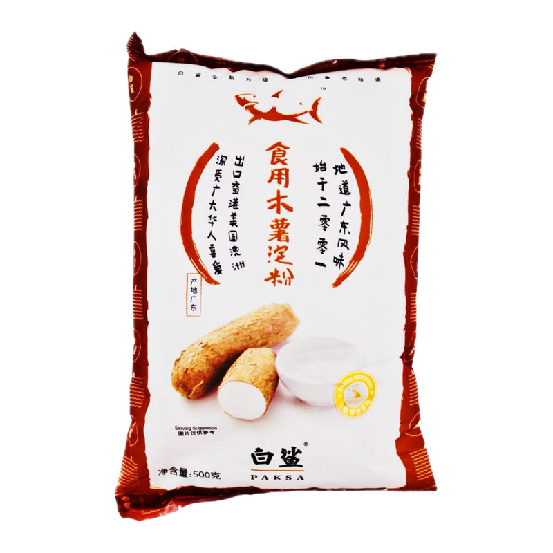 BS Cassava Starch 白鯊木薯澱粉 500g - Tuk Tuk Mart
