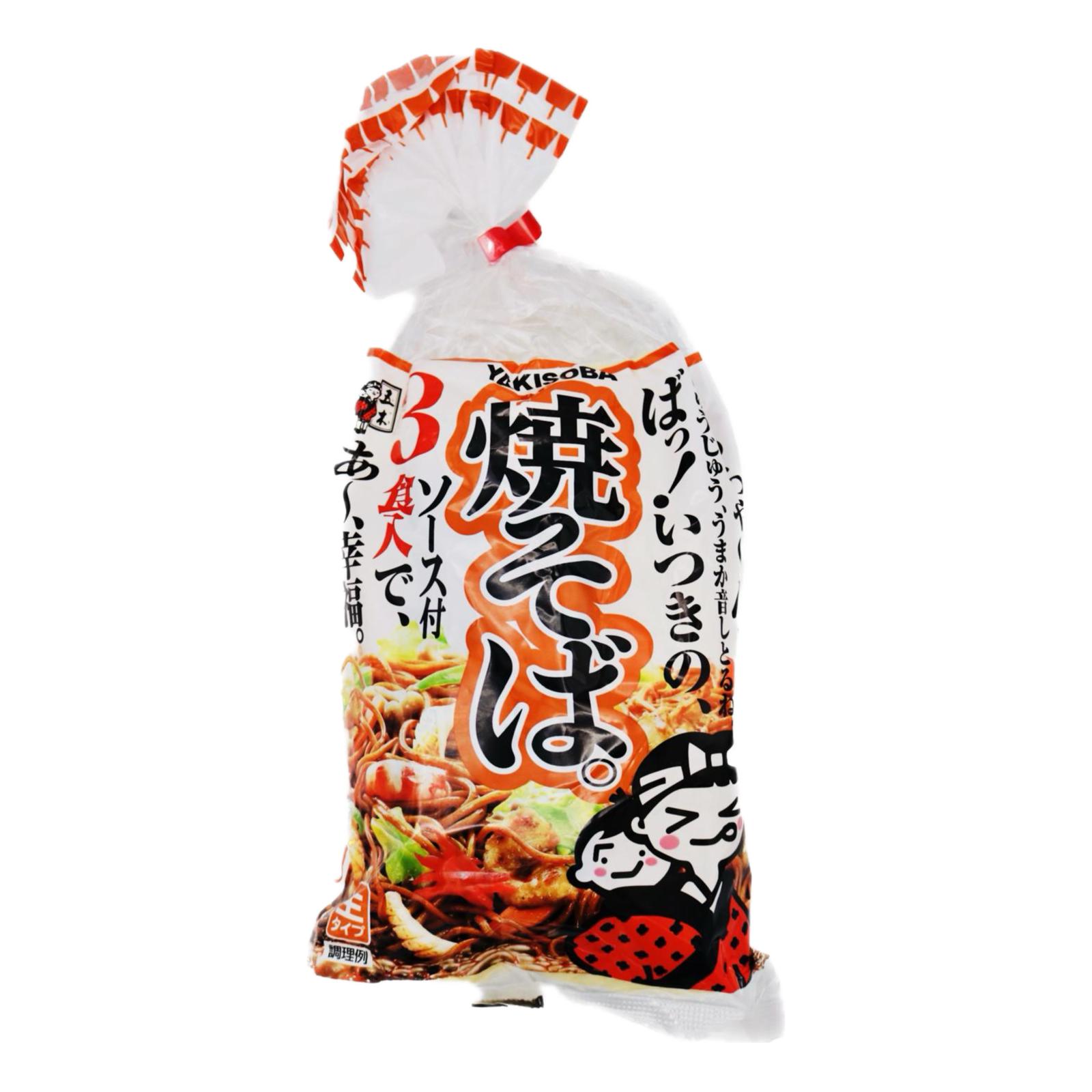 ITSUKI Yakisoba Stir Fry Noodles with Sauce (170g*3 packs) 510g - Tuk Tuk Mart
