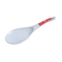 Red Melamine Longevity Pattern Serving Spoon 8.5 inch - Tuk Tuk Mart
