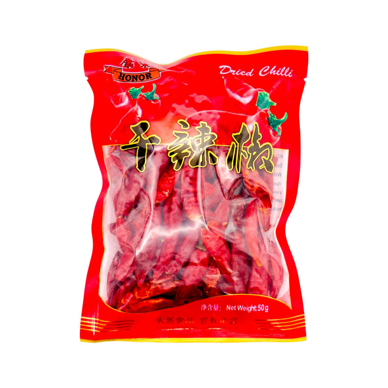 Honor Dried Red Chilli 50g - Tuk Tuk Mart