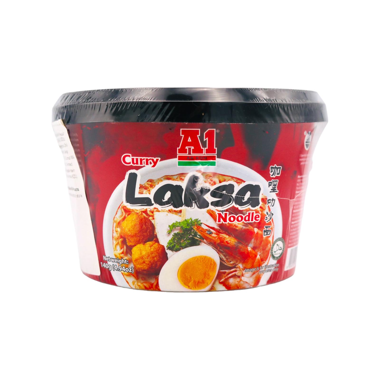 A1 Curry Laksa Noodle Soup 140g - Tuk Tuk Mart