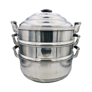 Diamond Brand Thai Aluminium Steamer (32cm) - Tuk Tuk Mart