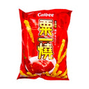 Calbee Grill-A-Corn Sticks Hot & Spicy Flavour 80g - Tuk Tuk Mart