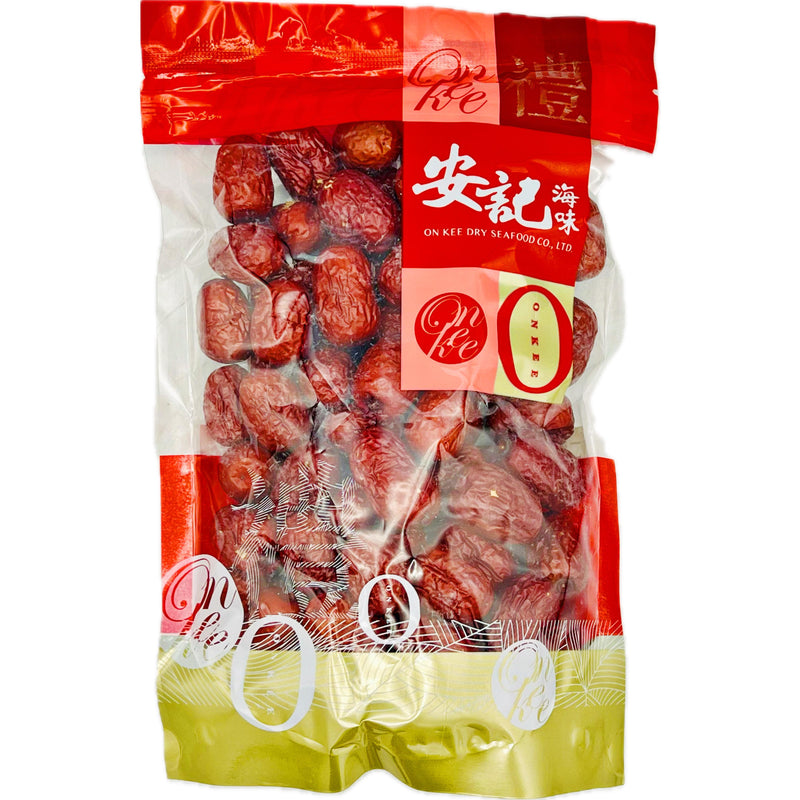 On Kee Dried Jujube 安記海味一級雞心紅棗 300g - Tuk Tuk Mart