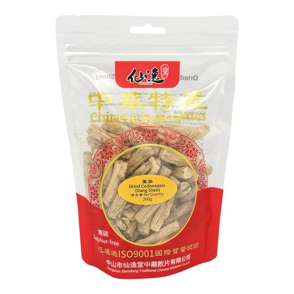 Xian Yi Tang Dried Codonopsis (Dang Shen) 黨參 200g