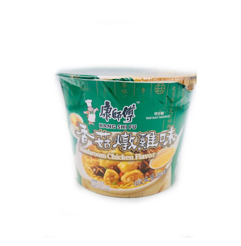 Master Kong Instant Noodle - Artificial Mushroom Chicken Flavour Noodle 104g - Tuk Tuk Mart
