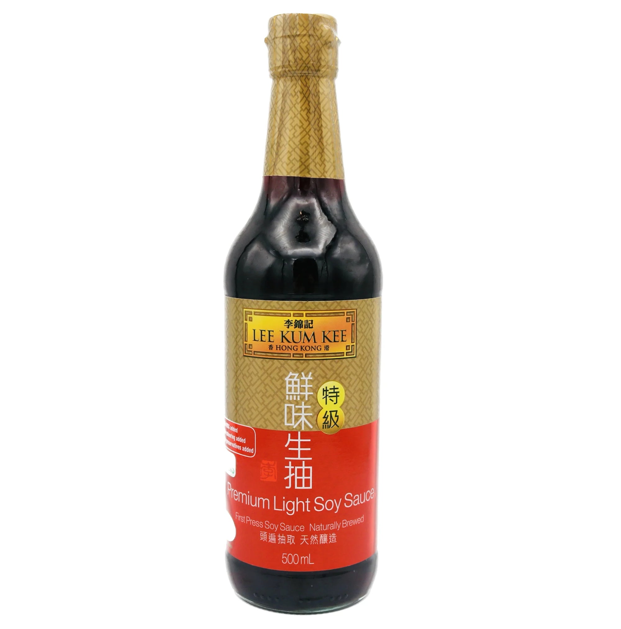 Lee Kum Kee Premium Light Soy Sauce 李錦記 特級鮮味生抽 500ml - Tuk Tuk Mart
