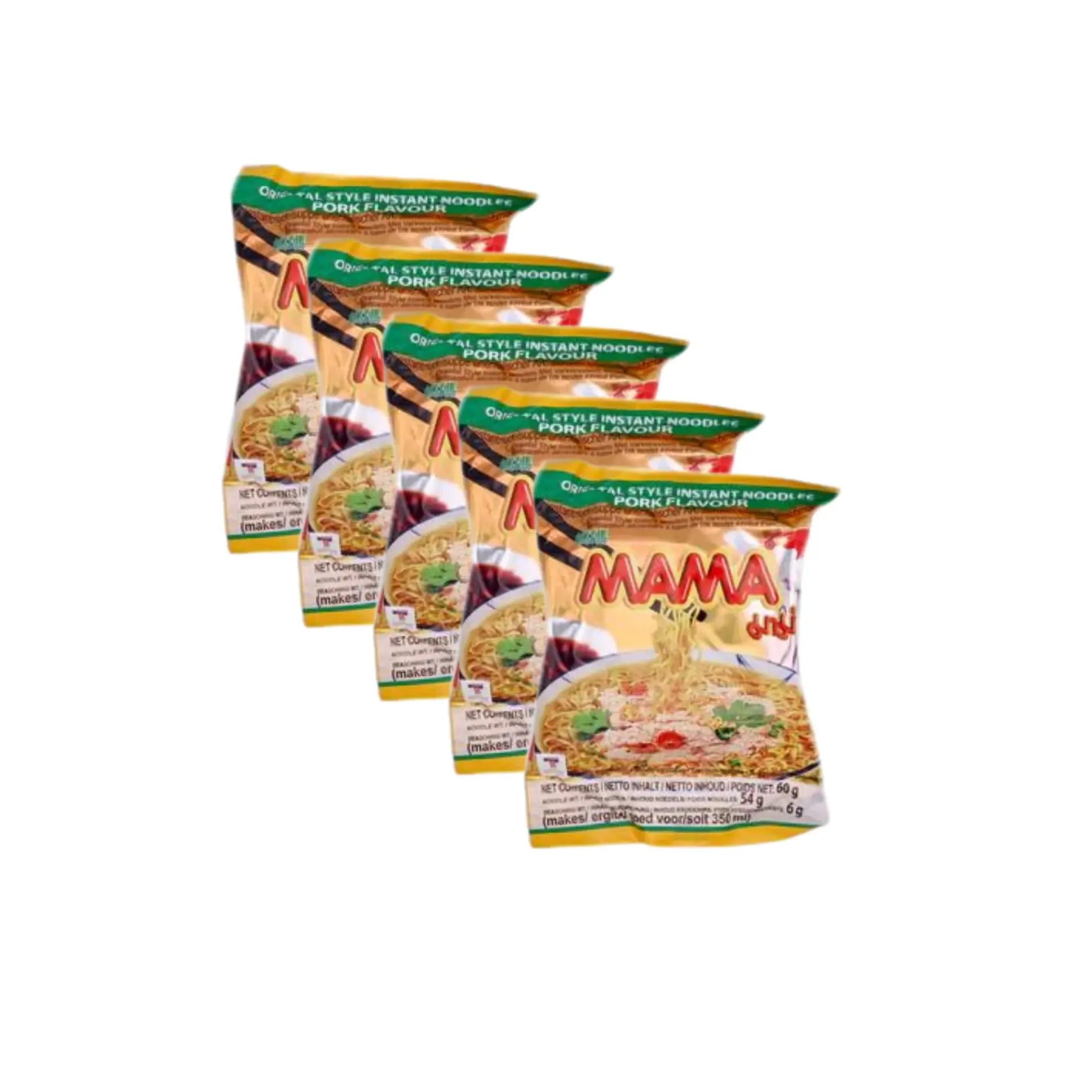 Mama Instant Noodles Pork Flavour, 60g