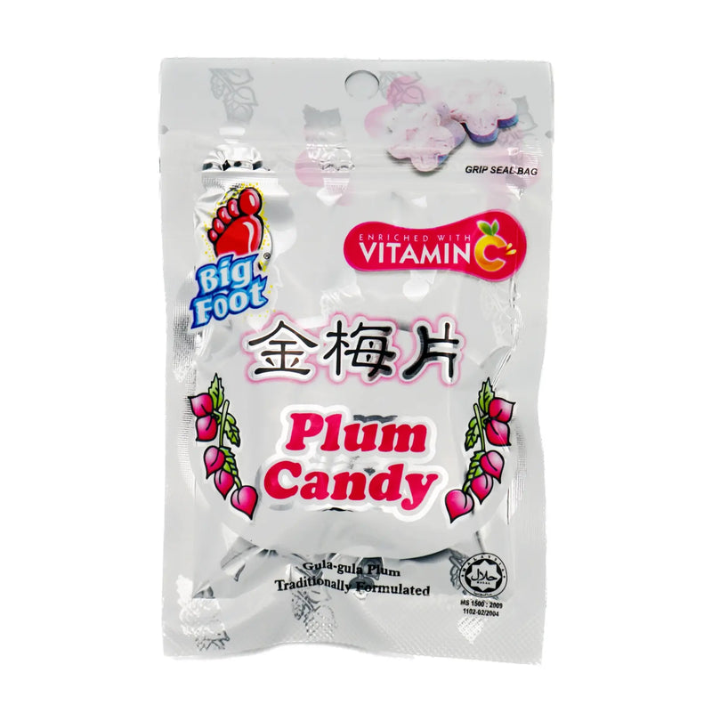 *BIg Foot Plum Candy 金梅片 25g - Tuk Tuk Mart