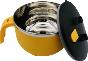 Stainless Steel Multi Purpose Instant Noodles Cup (Colour Randomly) 不鏽鋼多用泡麵杯 15cm - Tuk Tuk Mart