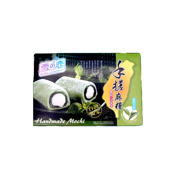 Yuki & Love Mochi (Green Tea & Milk Flavour Filling) 150g (5X30g) - Tuk Tuk Mart