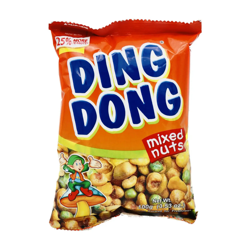 *Ding Dong Mixed Nuts Original 100g - Tuk Tuk Mart
