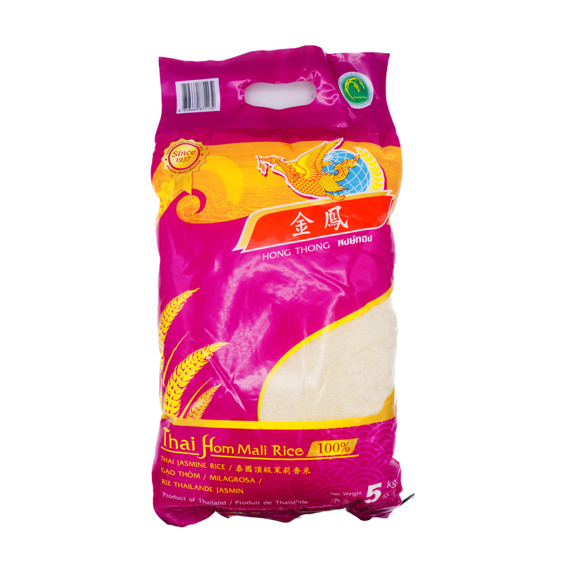 Golden Phoenix (Hong Thong) Thai Jasmine  Rice 5KG - Tuk Tuk Mart