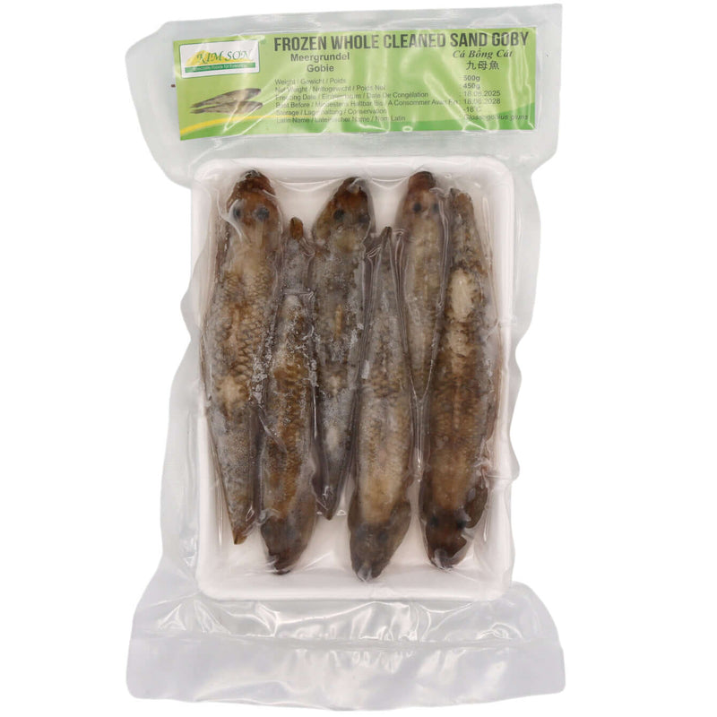 Kim Son Frozen Whole Cleaned Sand Goby 500g (Frozen) - Tuk Tuk Mart