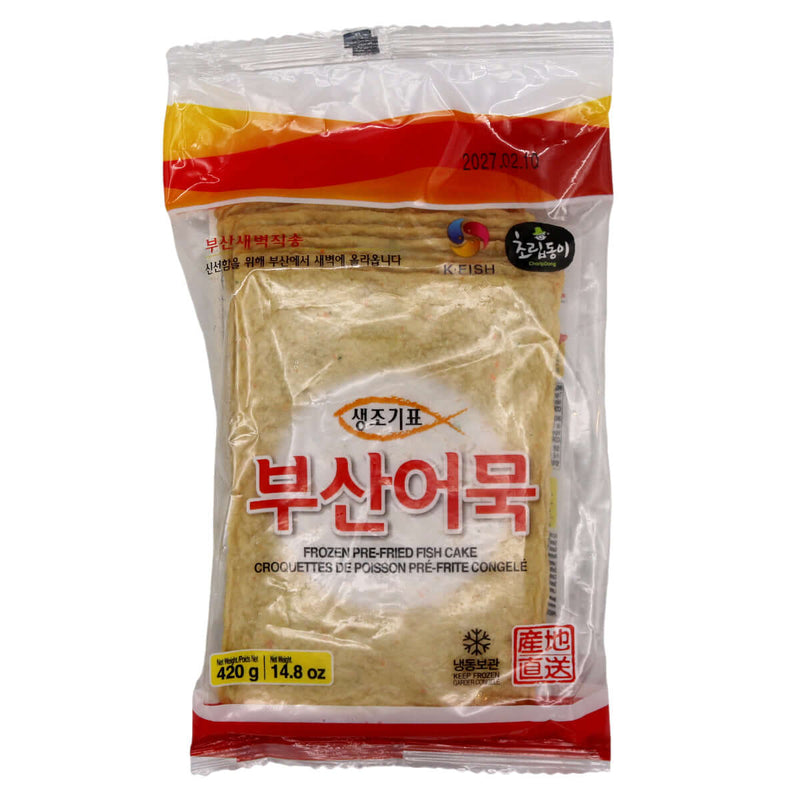 Choripdong Frozen Pre-Fried Fish Cake Busan 420g (Frozen) - Tuk Tuk Mart